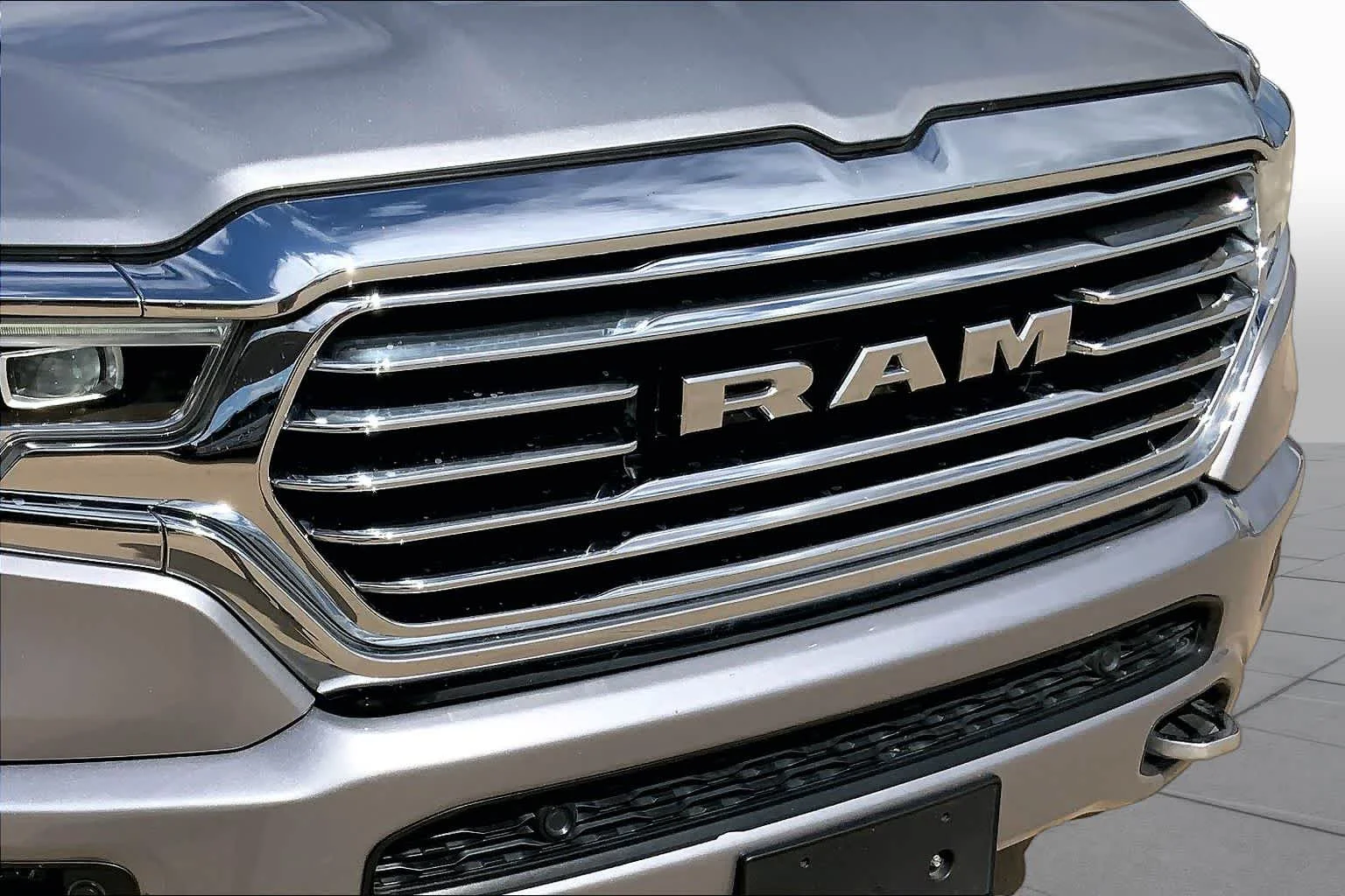 Used 2022 Billet Silver Metallic Clearcoat Ram Longhorn image 28