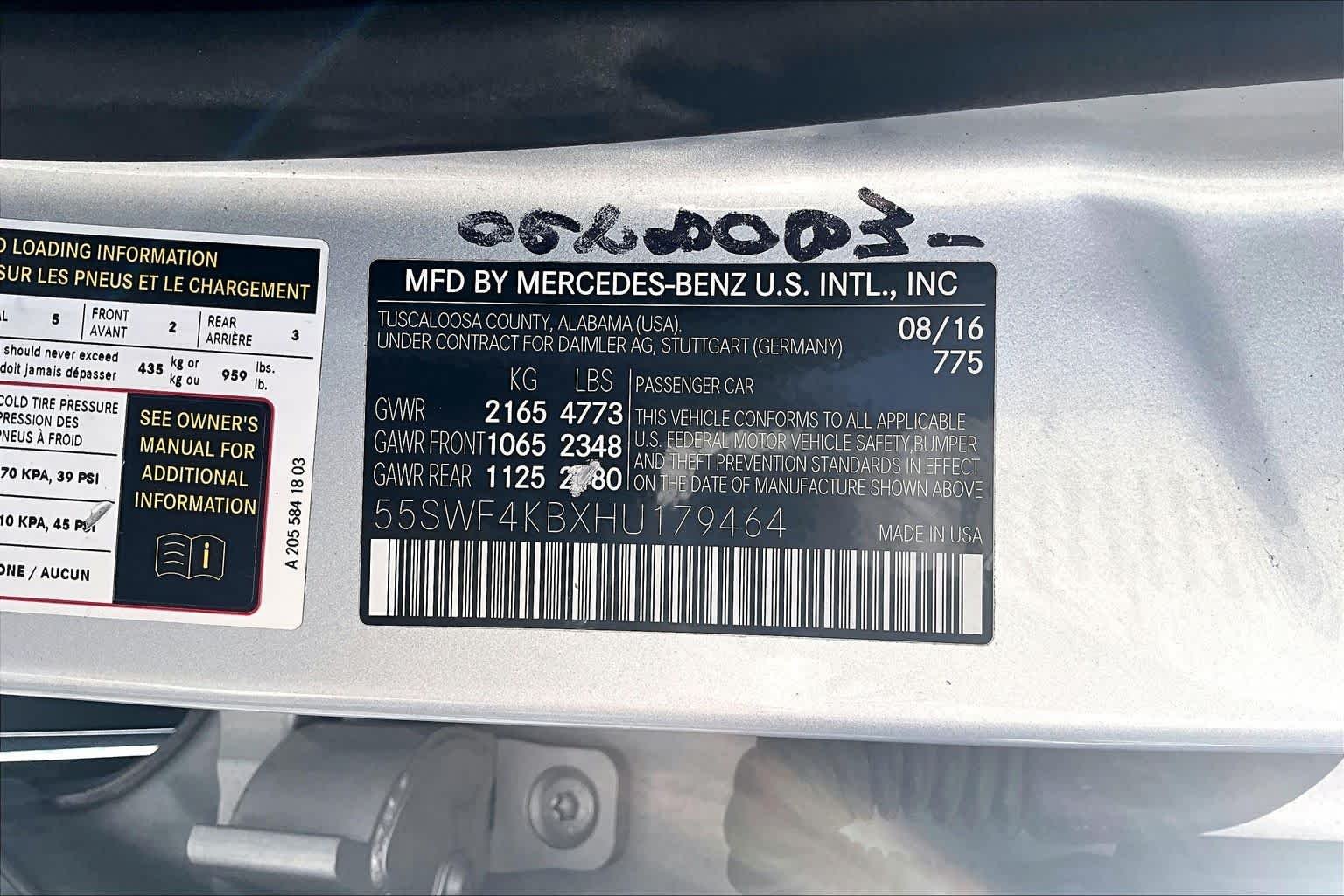 Used 2017 Iridium Silver Metallic Mercedes-Benz C 300 image 32