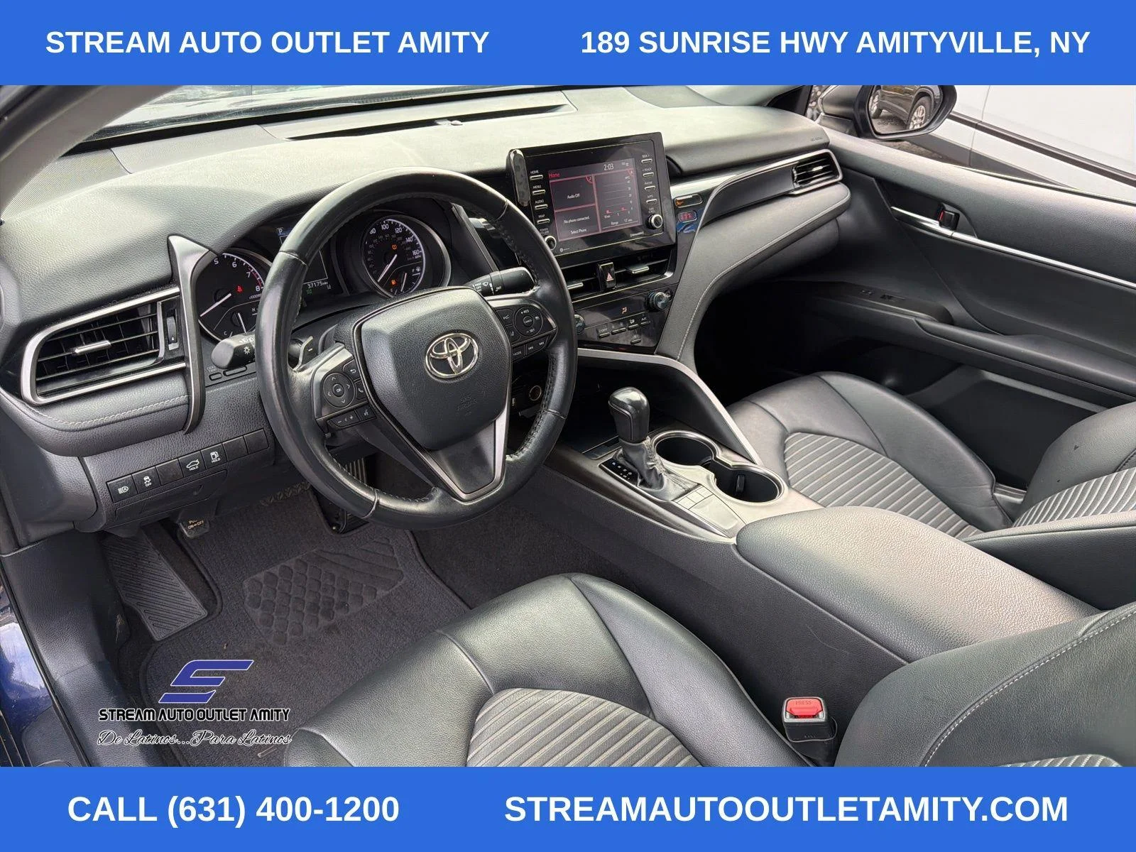 Used 2022 Blue Toyota SE image 22
