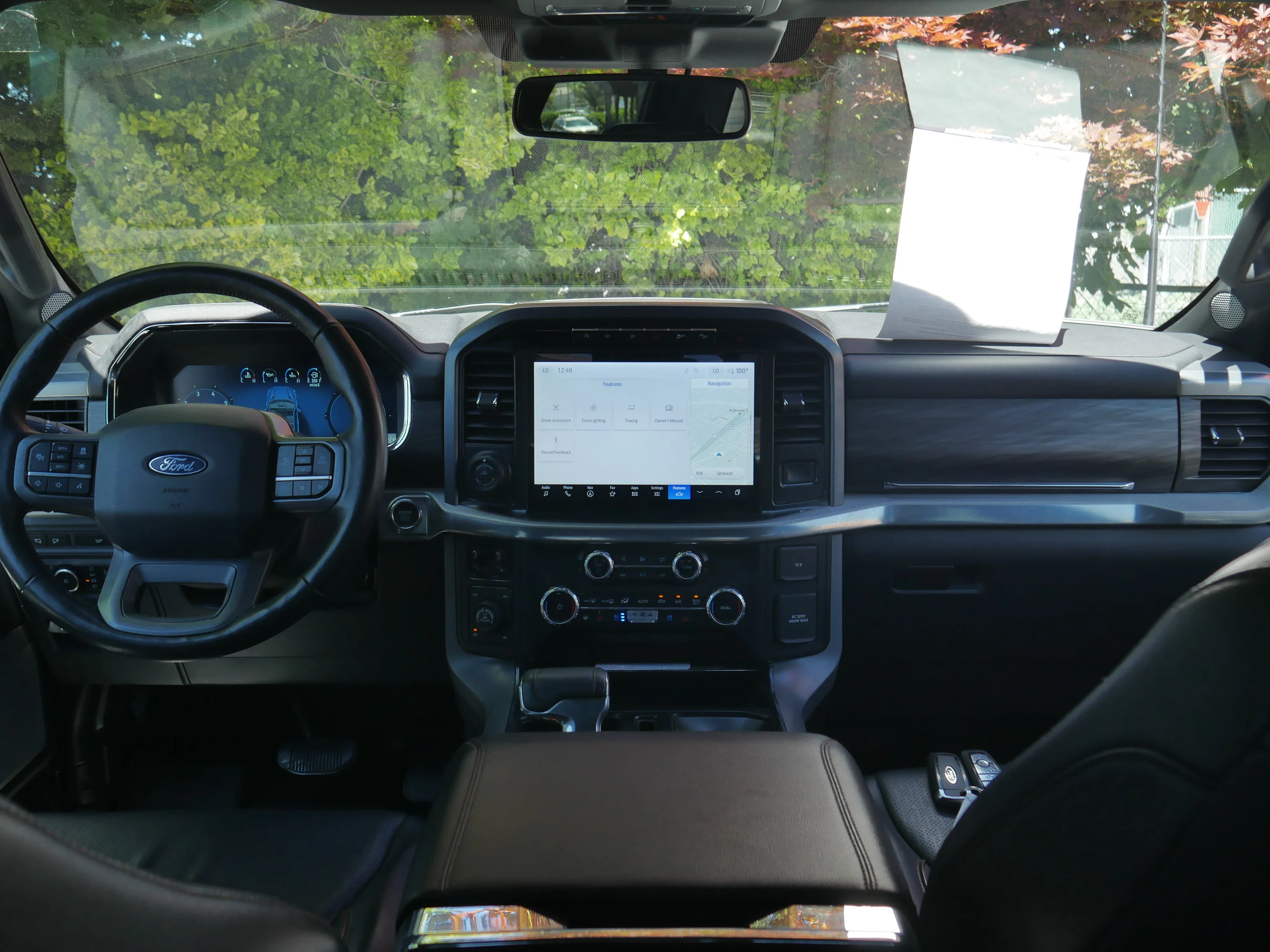 Certified Used 2024 Blue Metallic Ford LARIAT image 10