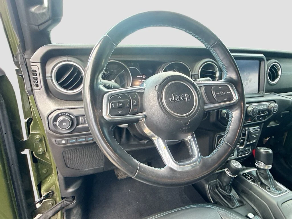Used 2022 Green Jeep Unlimited Rubicon 4xe image 12