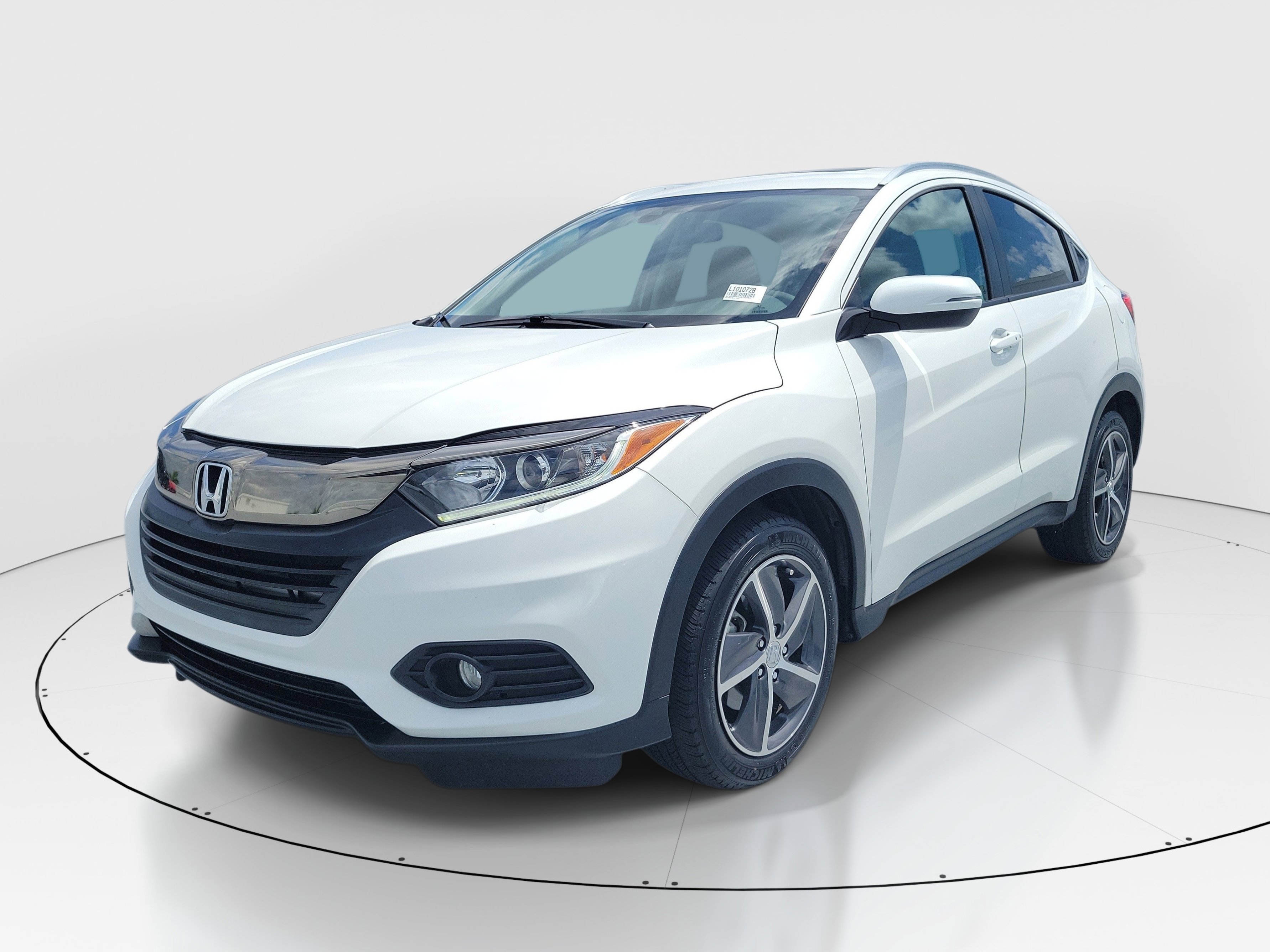 Used 2022 Platinum White Honda EX image 3