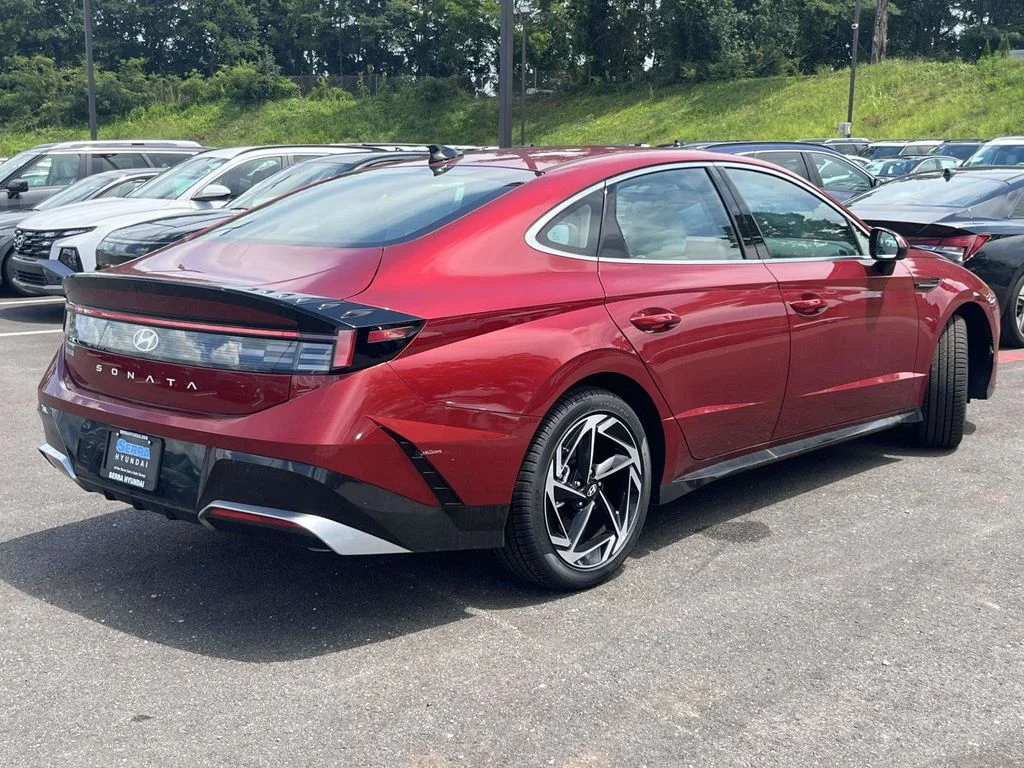 New 2026 Red Hyundai SEL Sport image 3