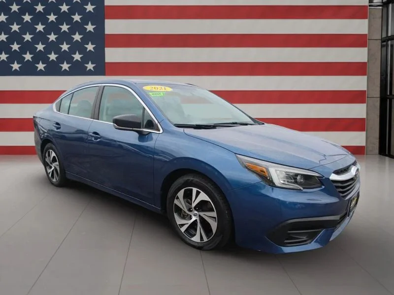 Used 2021 Blue Subaru Sedan 4D AWD 2.5L H4 image 11