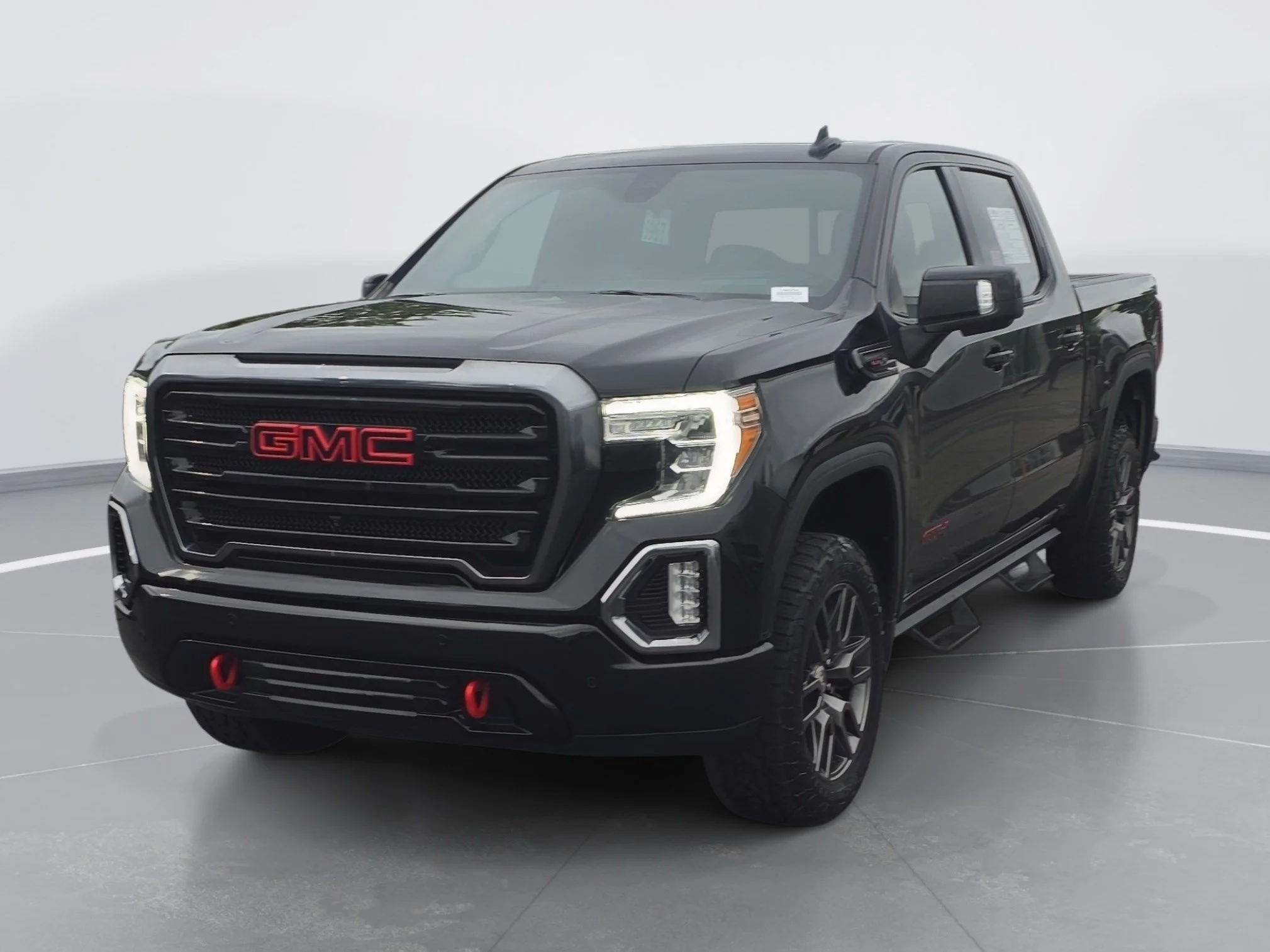 Used 2021 EBONY TWILIGHT METALLIC GMC AT4 image 7