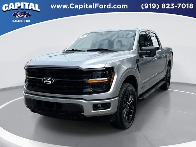 Used 2024 Silver Ford XLT image 1