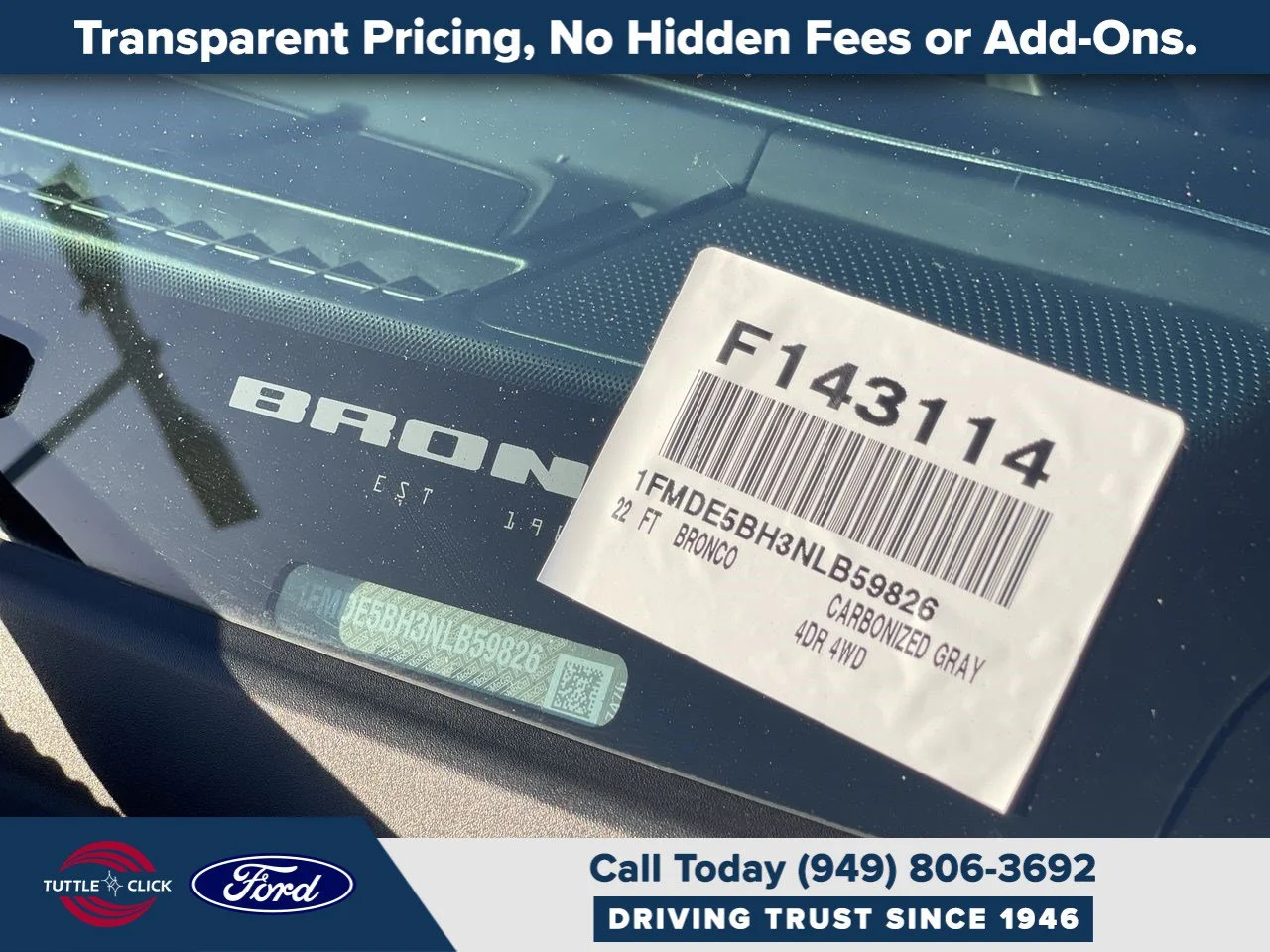 Used 2022 CARBONIZED GRAY M Ford Outer Banks image 42