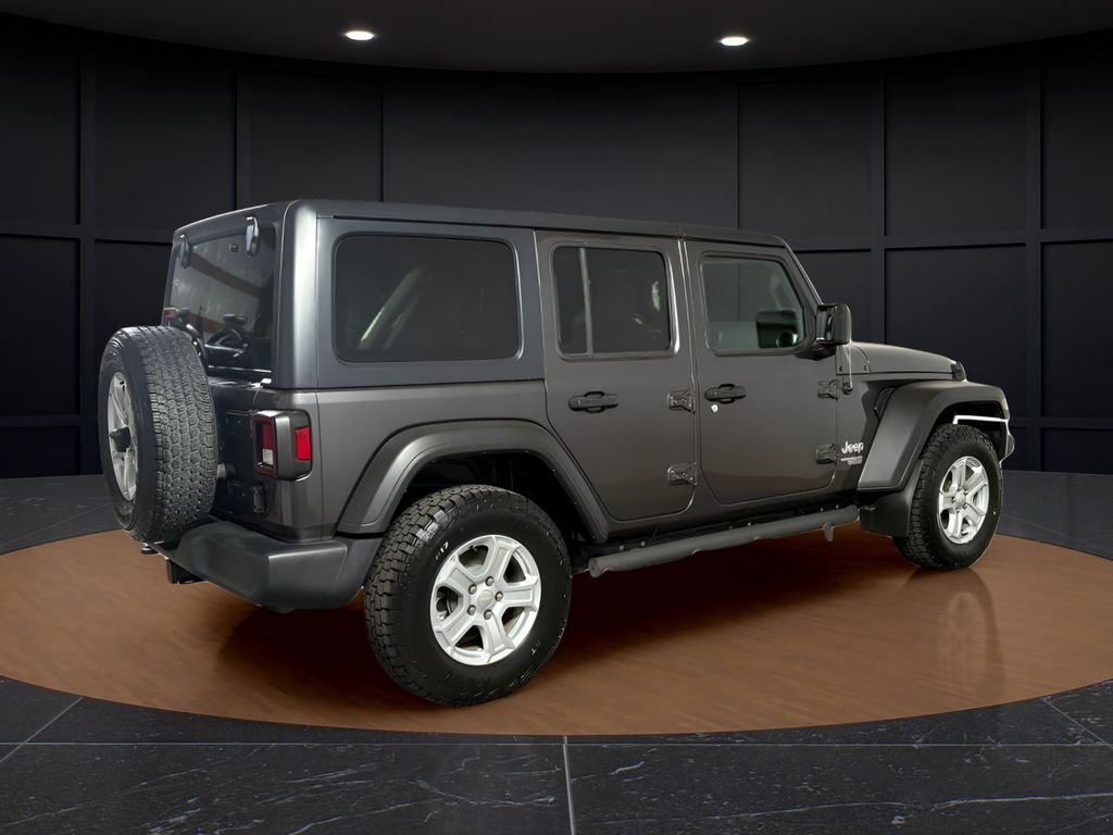 Used 2020 Gray Jeep Unlimited Sport S image 5