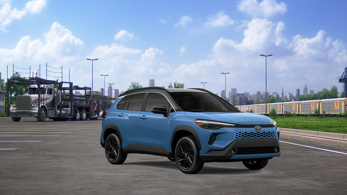 New 2026 Cavalry Blue Toyota Hybrid XSE image 15
