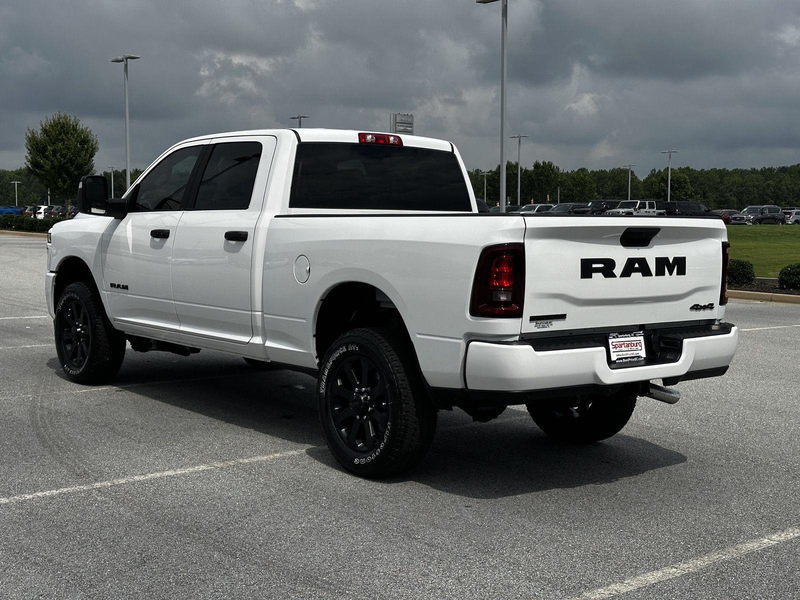 New 2026 Bright White Clear-Coat Exterior Paint RAM Big Horn image 6