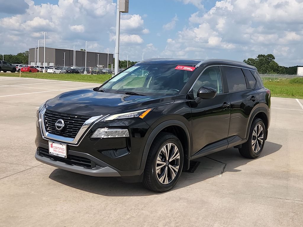 Certified Used 2023 Black Nissan SV image 3