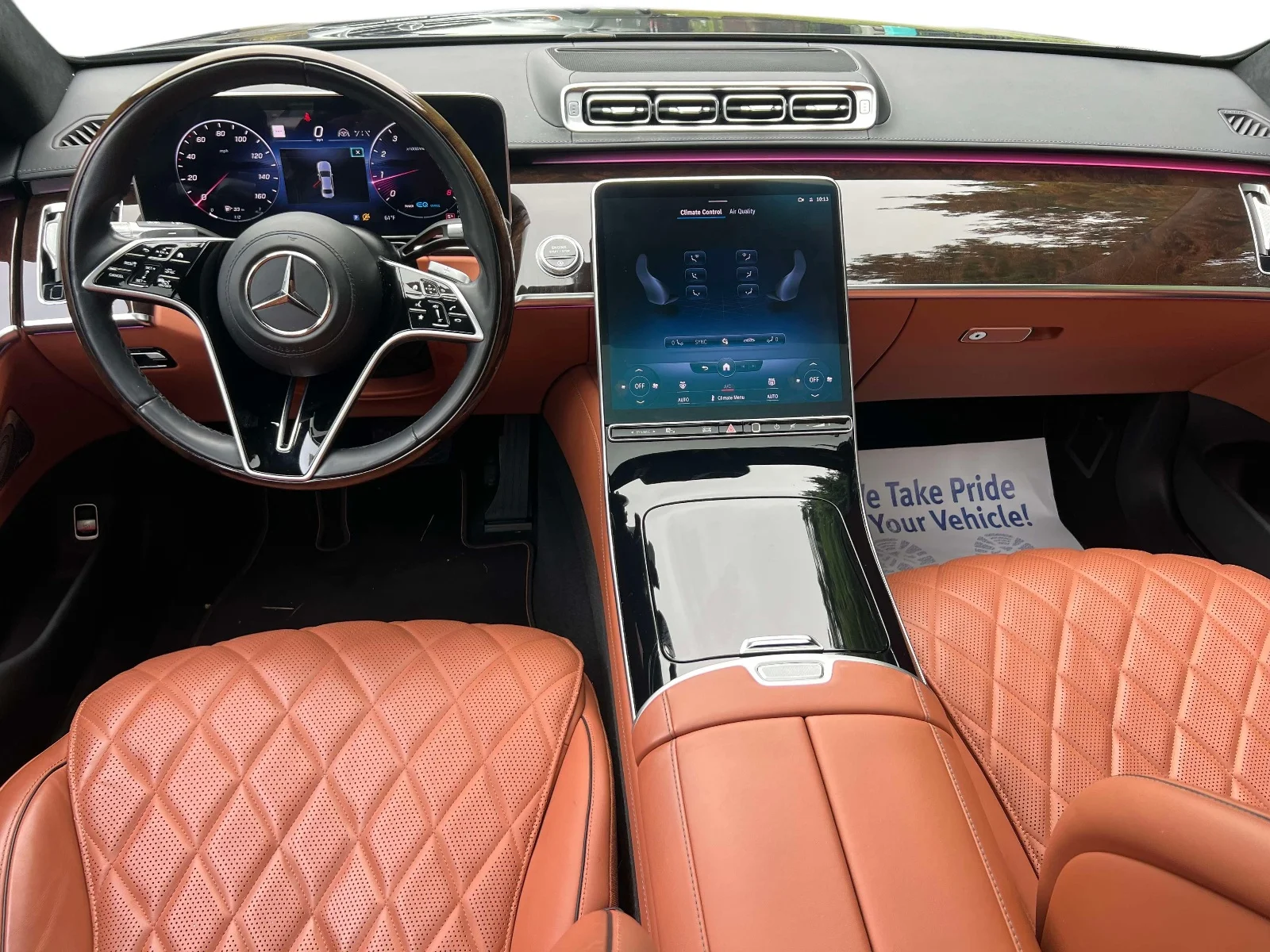 Certified Used 2022 Black Mercedes-Benz S 580 image 14