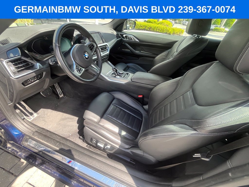 Certified Used 2023 Tanzanite Blue II Metallic BMW M440i image 19