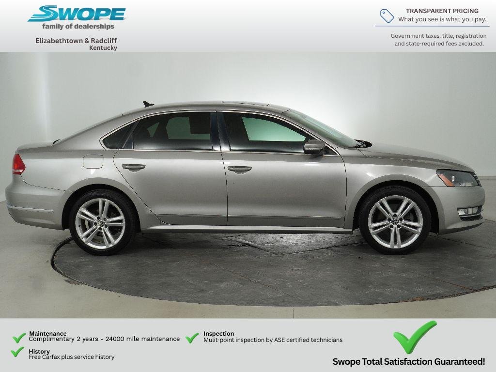 Used 2014 Platinum Gray Metallic Volkswagen TDI SEL Premium image 3