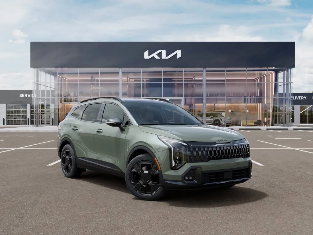 New 2026 Jungle Green Kia X-Line Prestige image 8