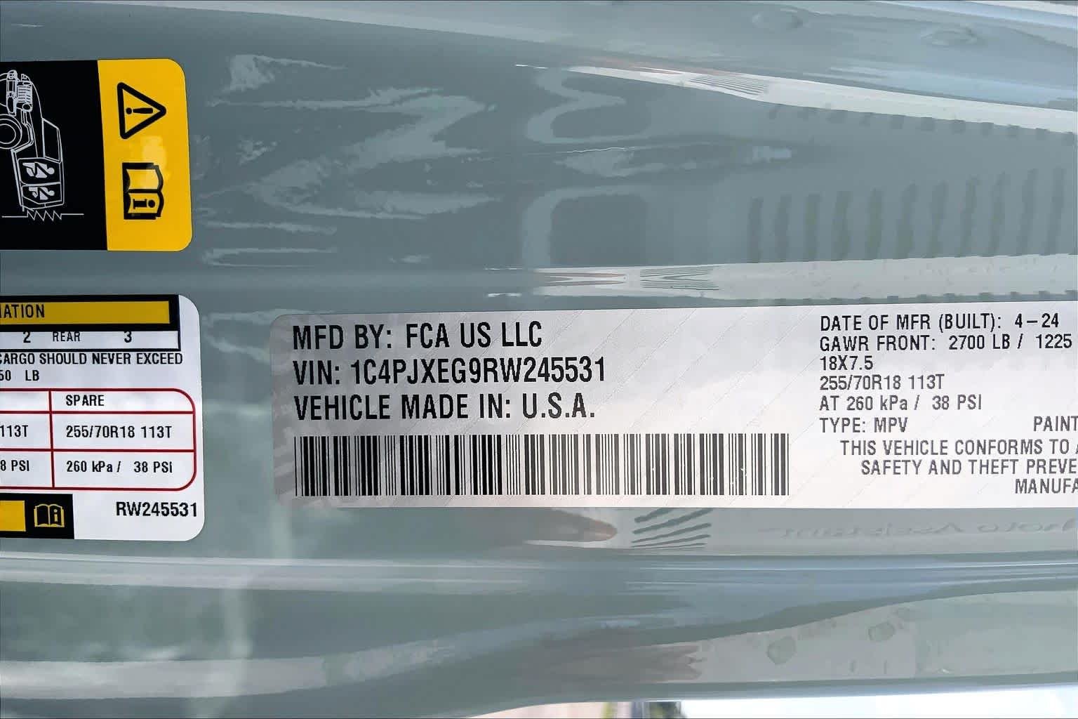 Used 2024 Earl Clearcoat Jeep Sahara image 36