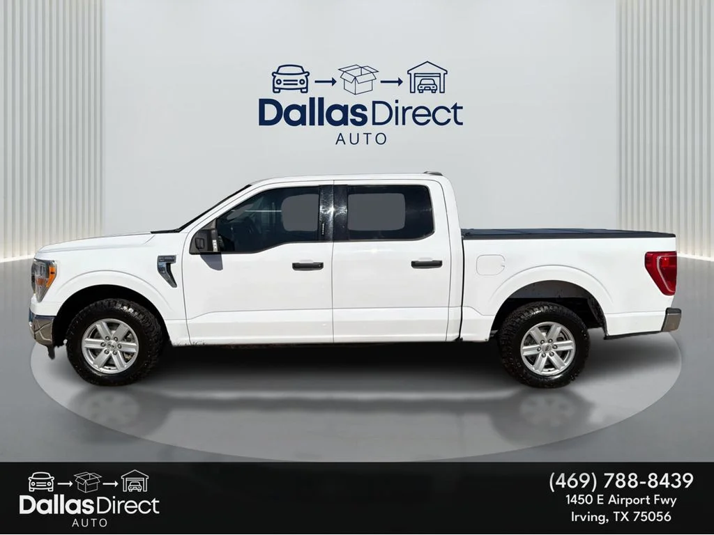 Used 2021 Oxford White Ford XLT image 9