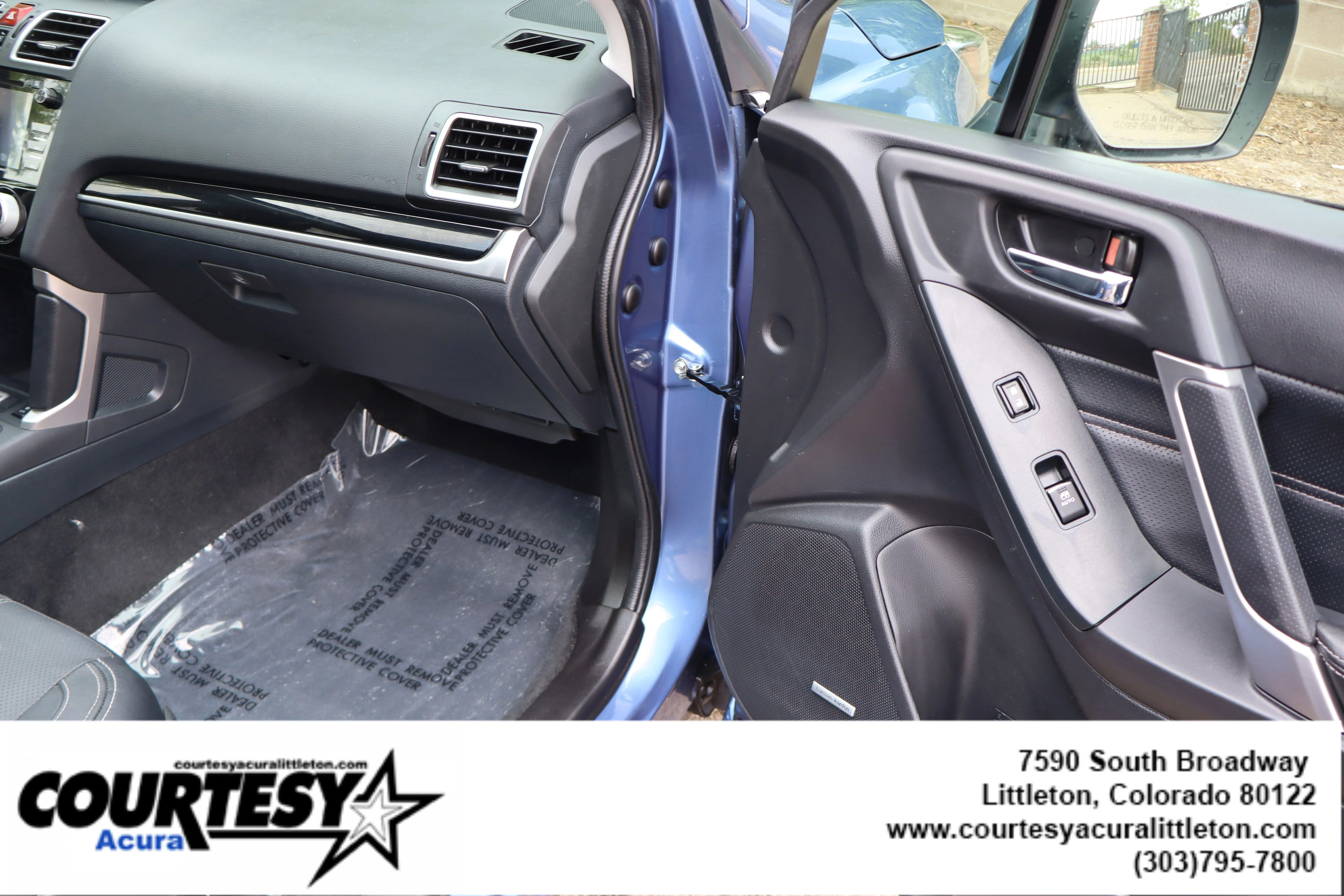 Used 2018 Quartz Blue Pearl Subaru Touring image 34