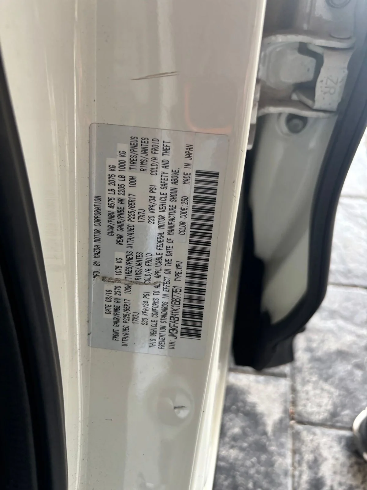 Used 2019 White Mazda Sport image 14
