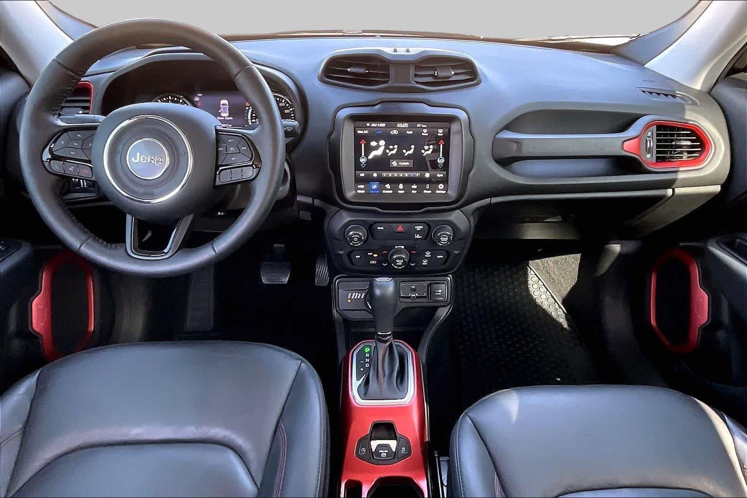 Certified Used 2022 BLACK CLEAR COAT Jeep Trailhawk image 15