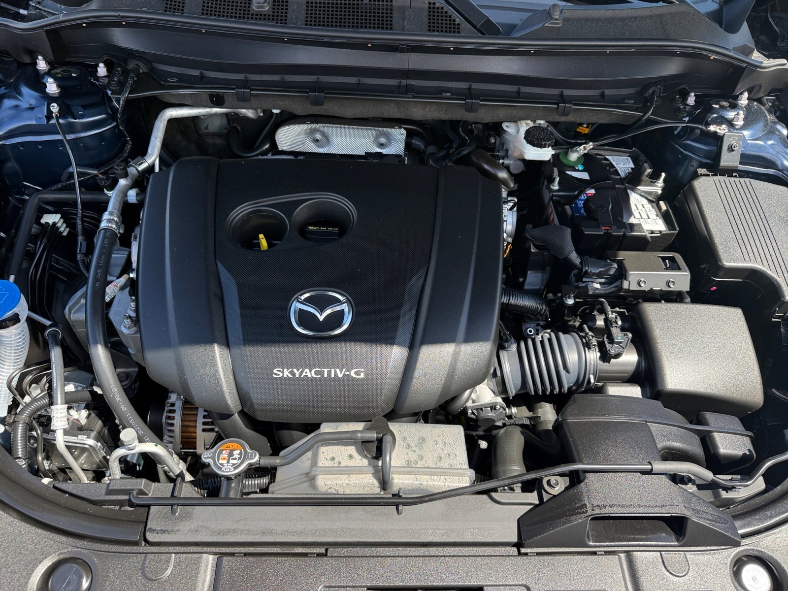 Used 2021 Deep Crystal Blue Mica Mazda Touring image 20