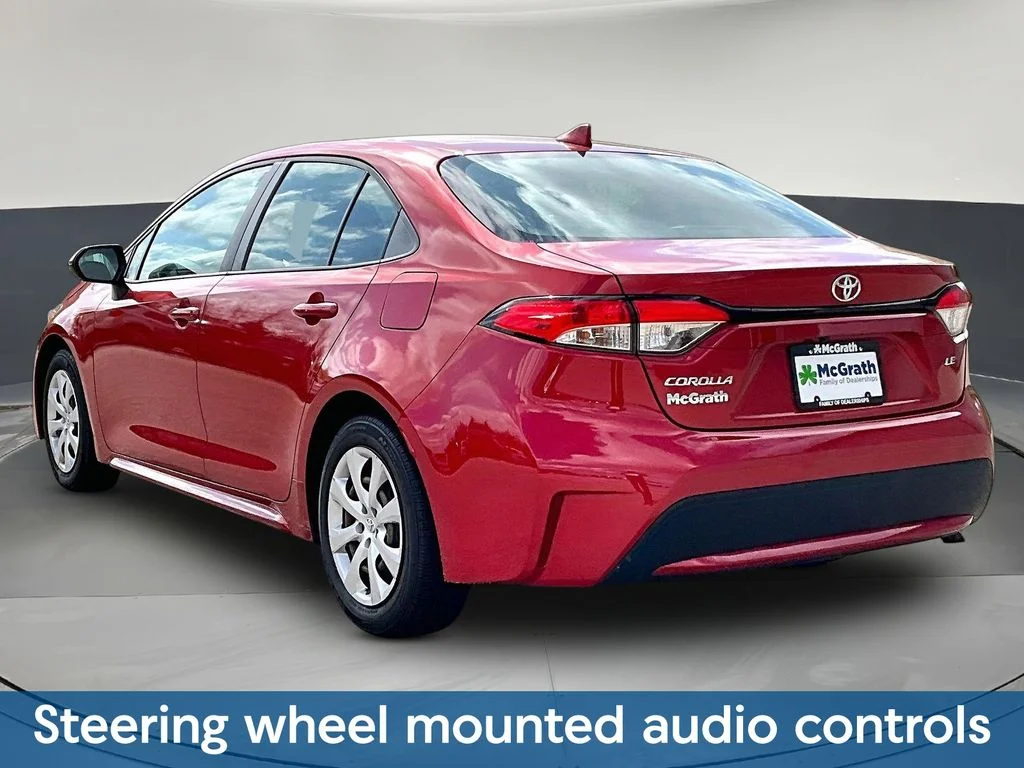 Used 2021 Red Toyota LE image 5