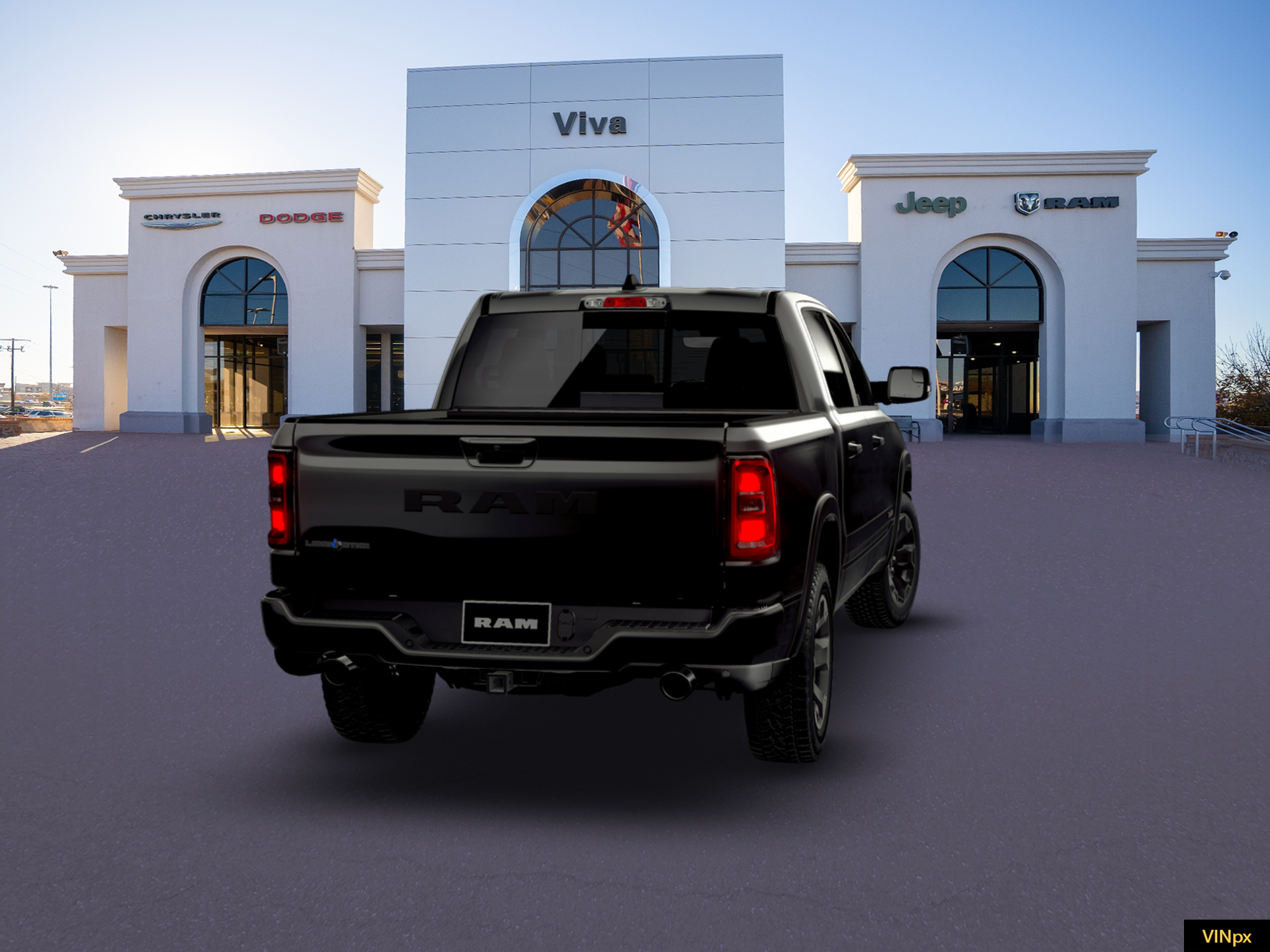 New 2026 Diamond Black Crystal Pearl-Coat Exterior Paint RAM Big Horn/Lone Star image 26