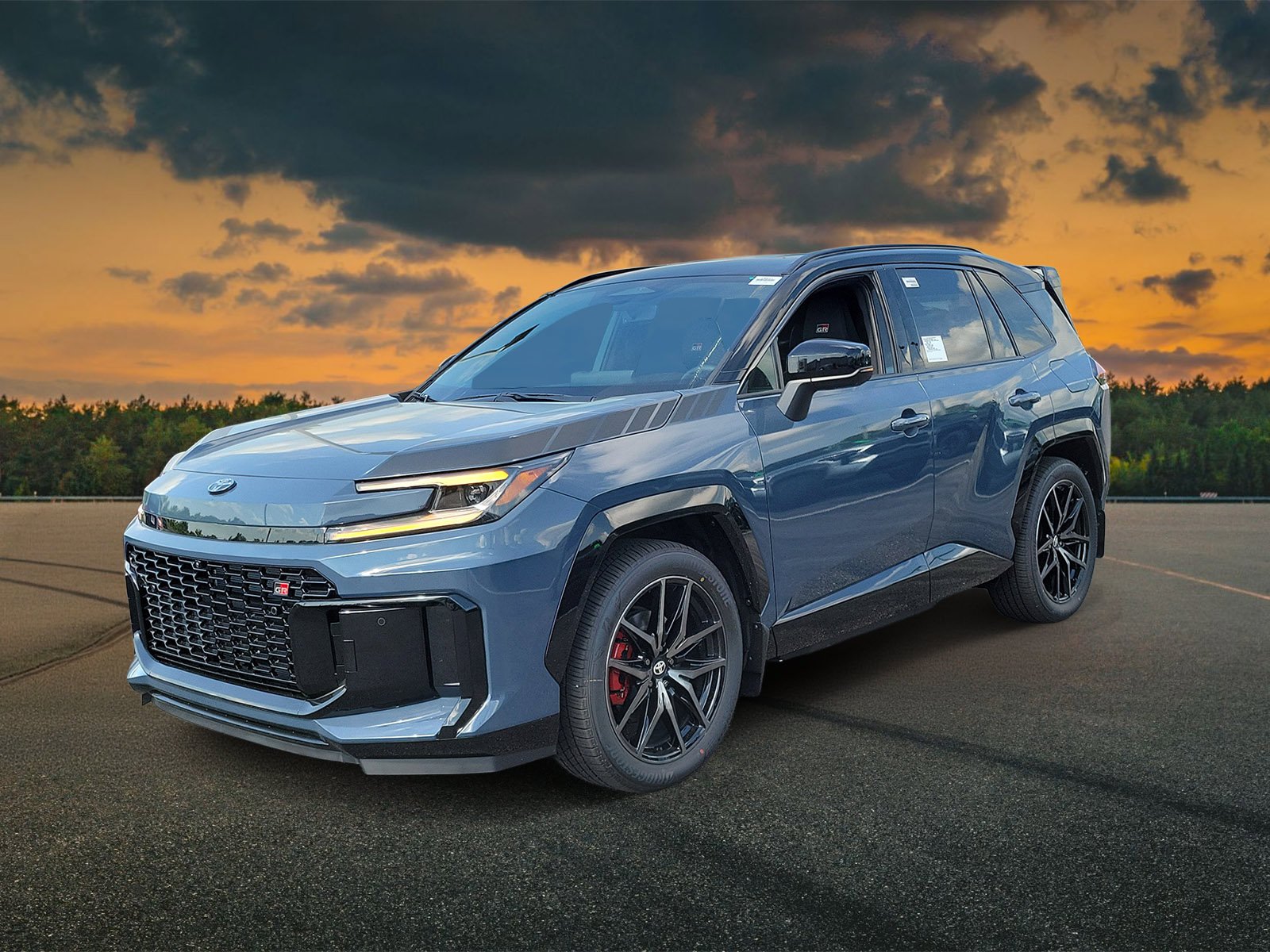 New 2026 Storm Cloud with Midnight Black Metallic roof <sup>1</sup> Toyota  GR SPORT image 2
