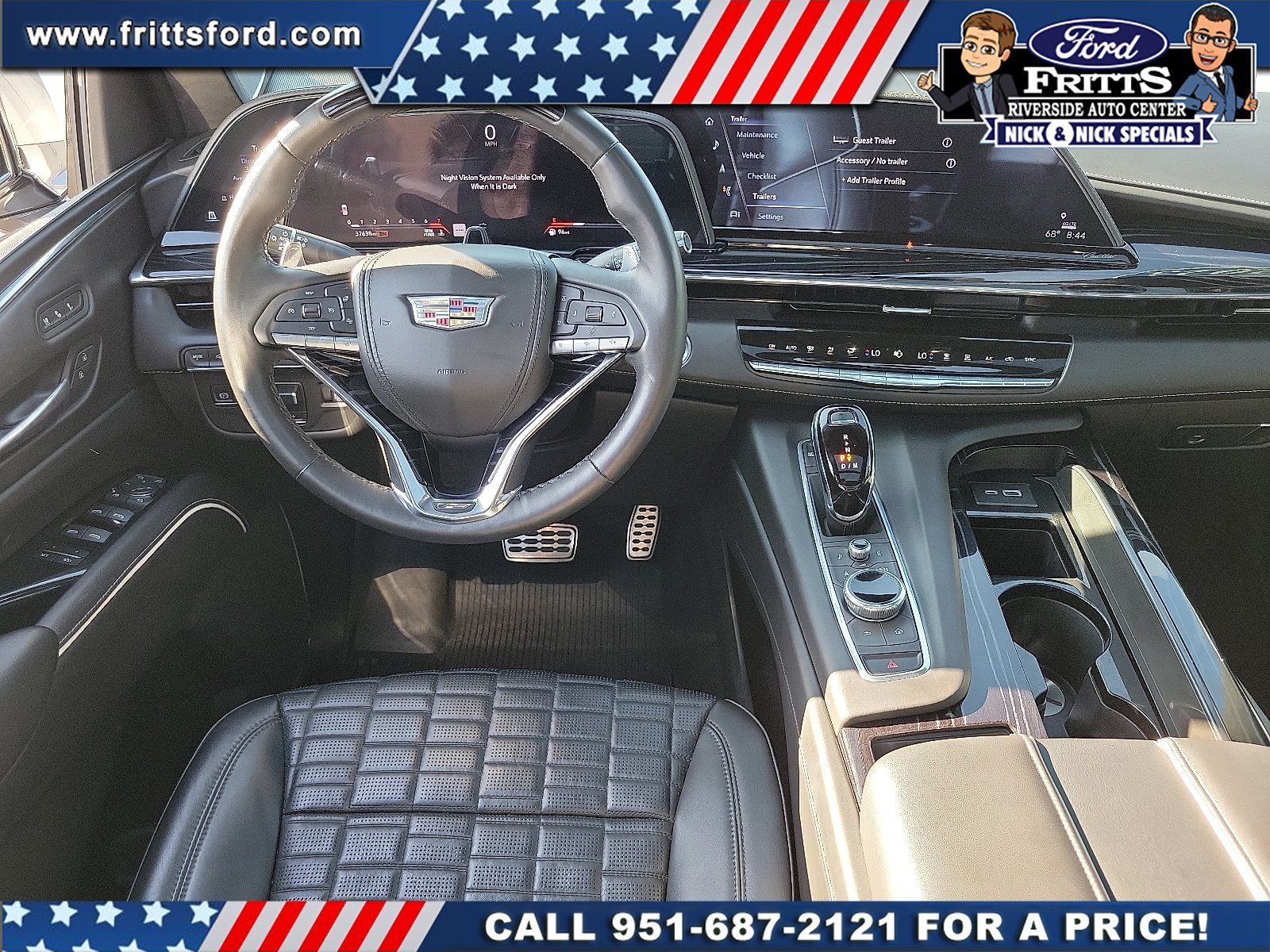 Used 2023 Silver Metallic Cadillac 4WD V-Series image 5