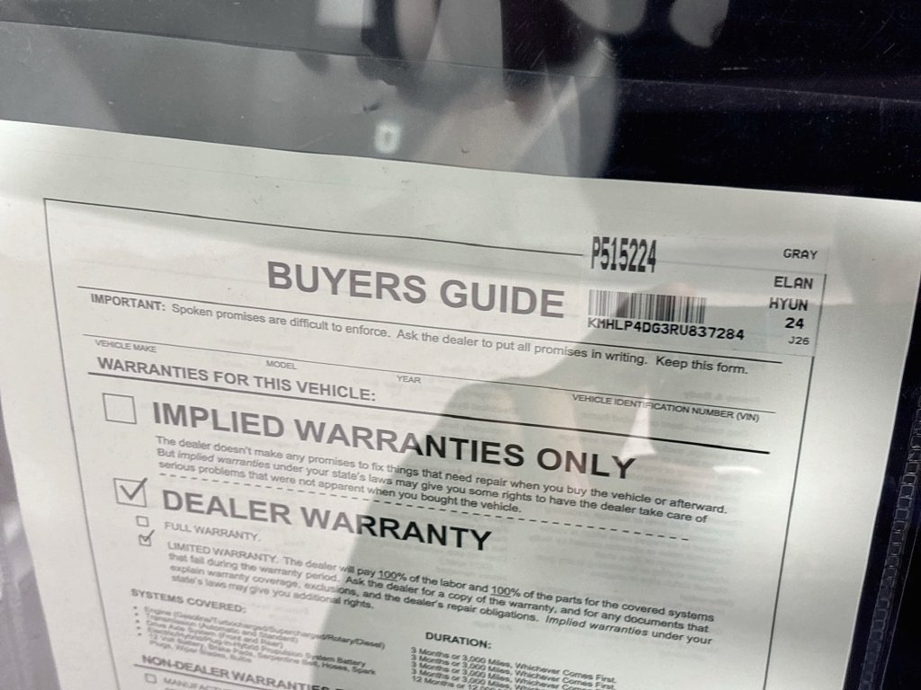 Used 2024 Gray Hyundai Limited image 25