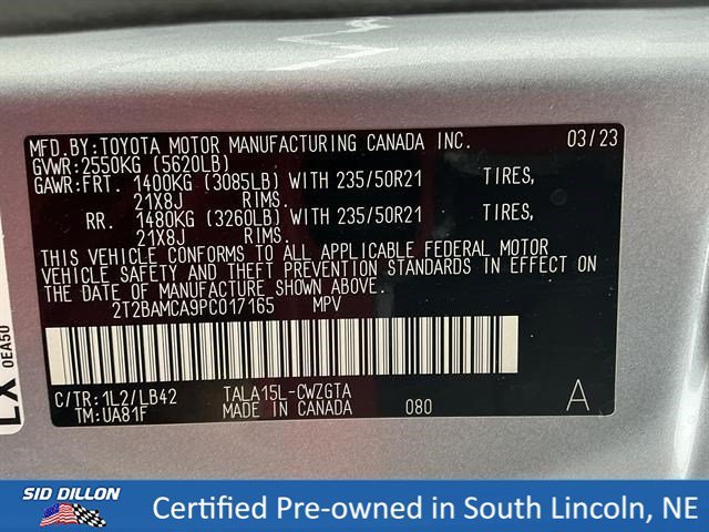 Certified Used 2023 Iridium Lexus RX 350 image 14