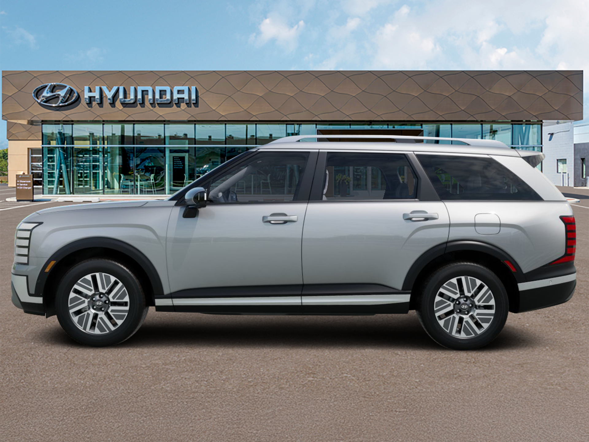 New 2026 Typhoon Silver Metallic Hyundai Blue SEL Premium 8P image 3
