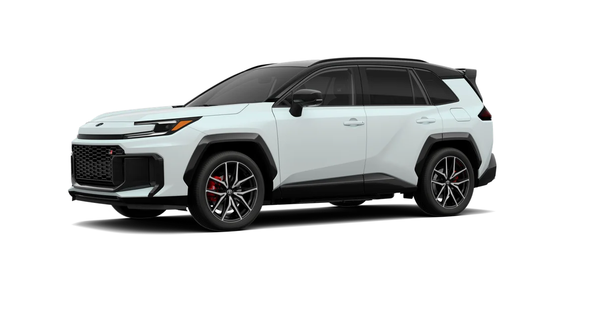 New 2026 Wind Chill Pearl with Midnight Black Metallic roof Toyota GR SPORT image 54