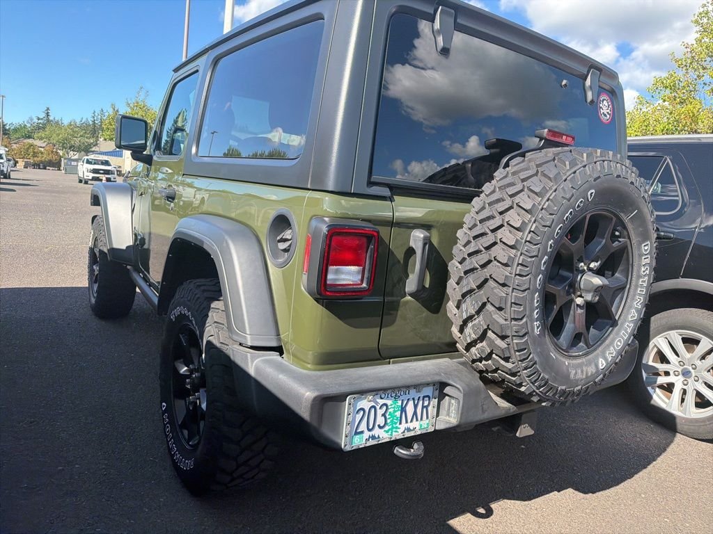 Used 2021 Sarge Green Clearcoat Jeep Willys image 6