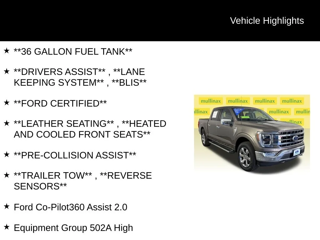 Certified Used 2023  Ford Lariat image 12