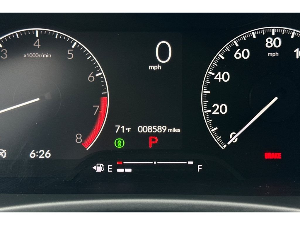 Certified Used 2025 Platinum White Pearl Honda 4D LX image 40