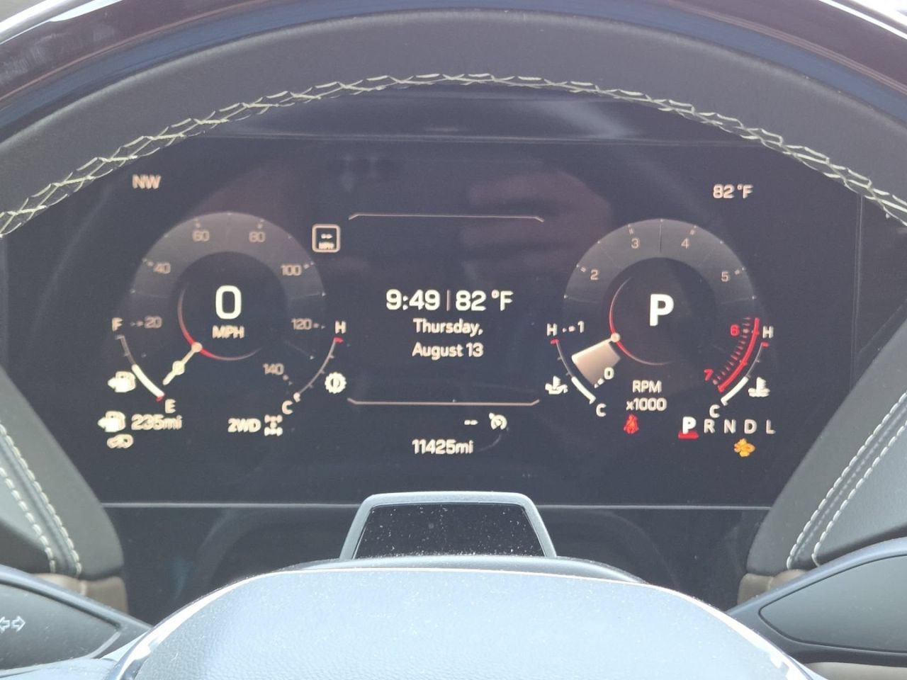 Used 2025 Downpour Metallic GMC Denali Ultimate image 37