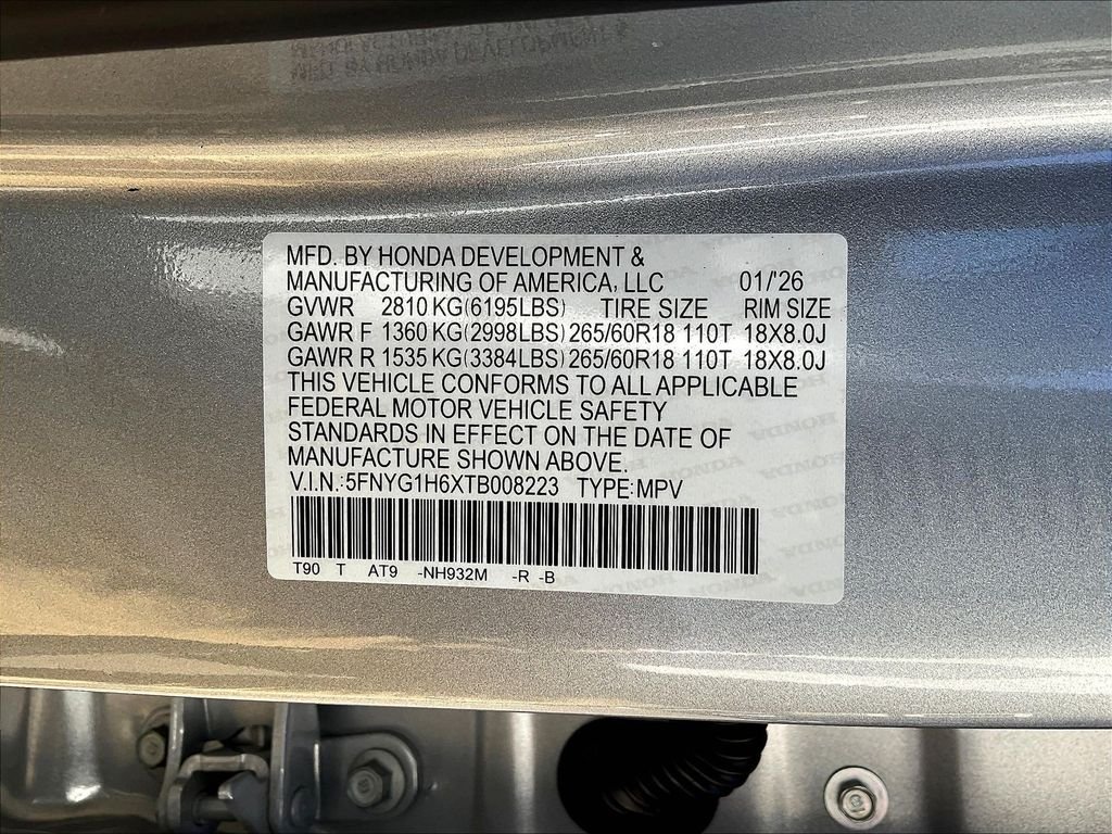 2026 Honda Pilot — photo 17