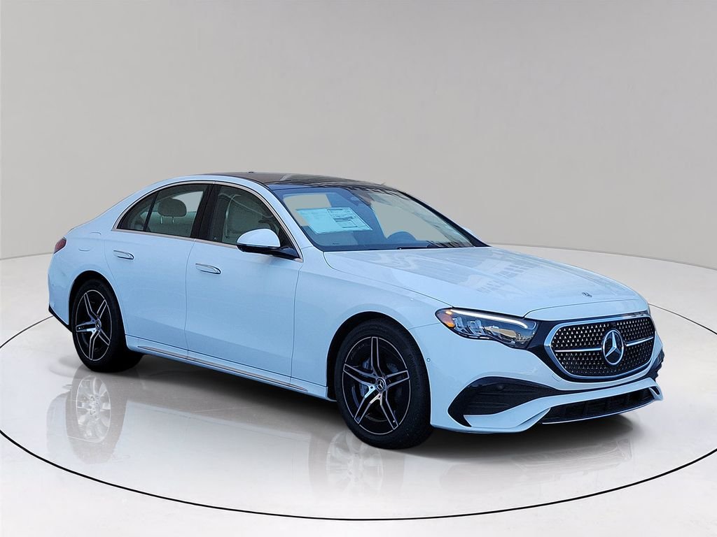 New 2026 Polar White Mercedes-Benz E 450 image 1