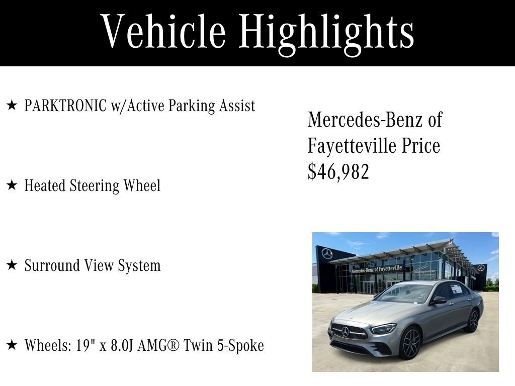 Certified Used 2023 Silver Mercedes-Benz E 350 image 12