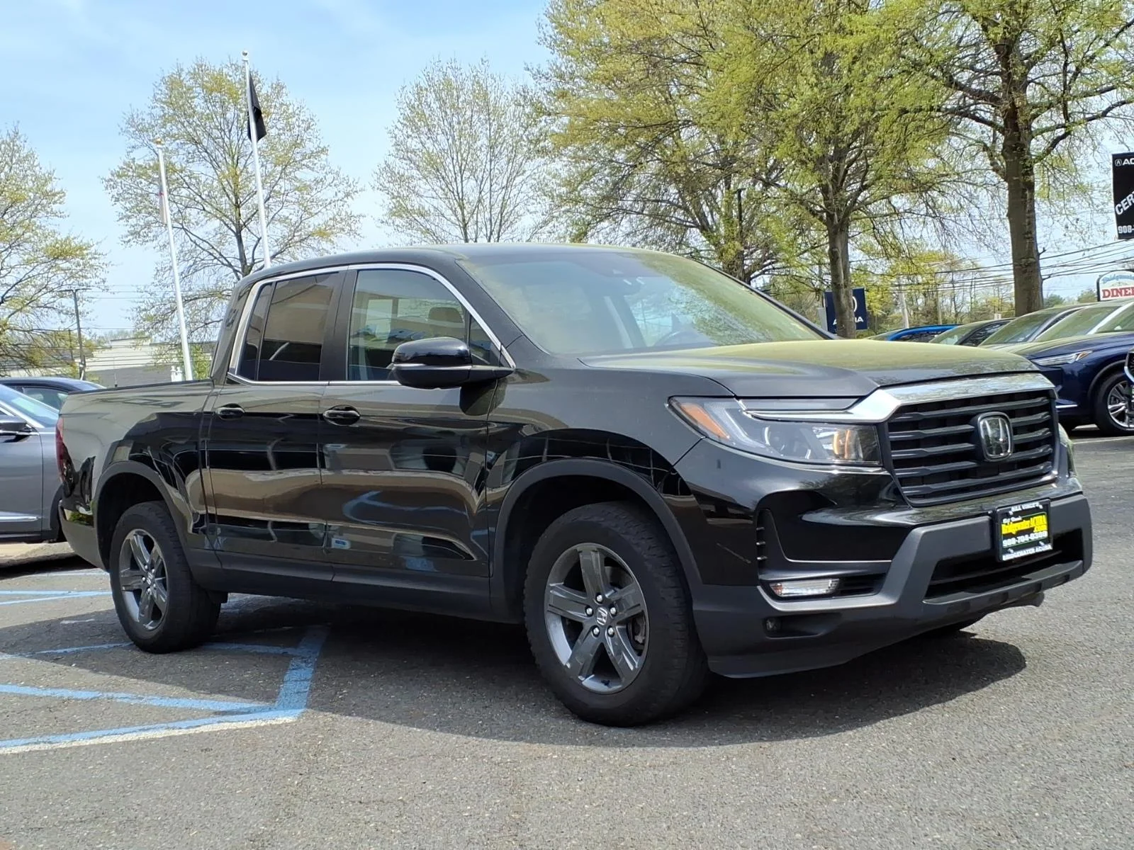 Used 2023 Crystal Black Pearl Honda RTL image 3