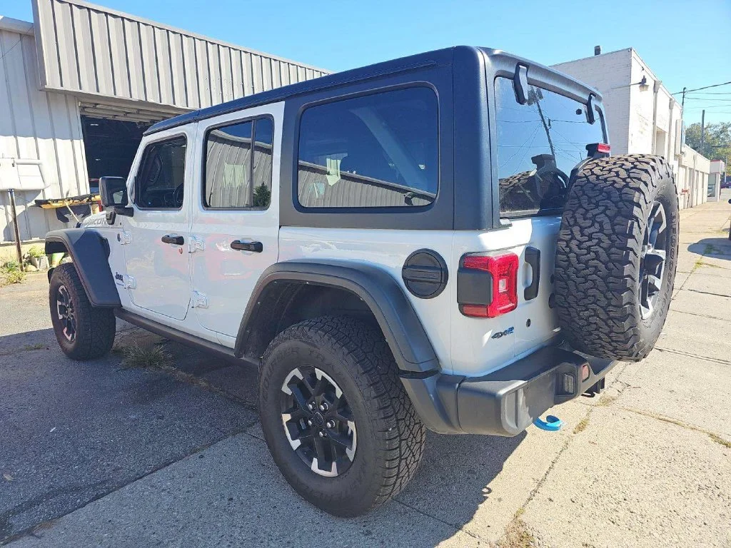 Used 2024 White Jeep Rubicon 4xe image 4
