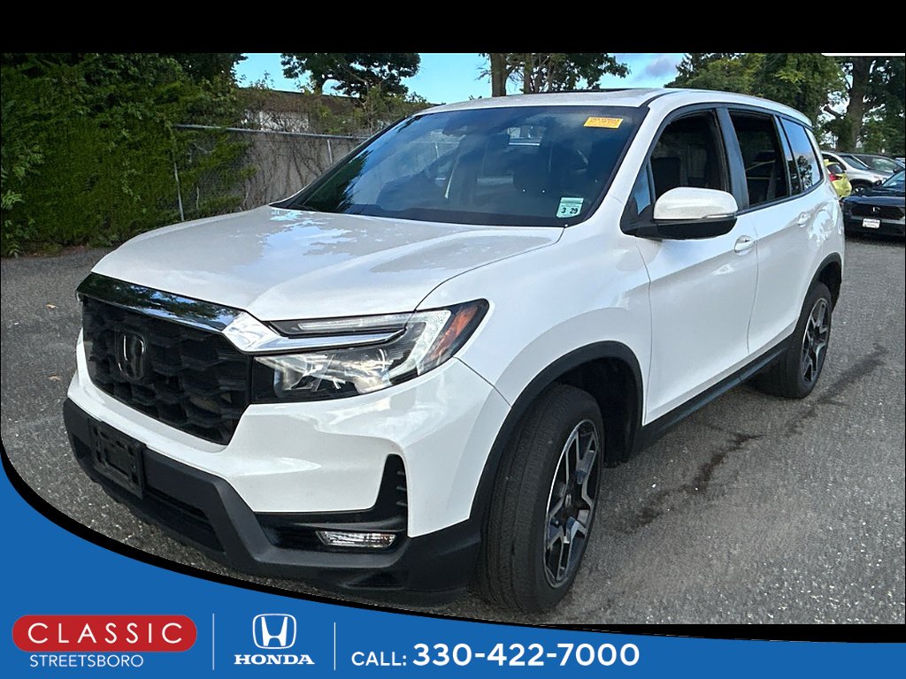 Certified Used 2024 Platinum White Pearl Honda EX-L image 1