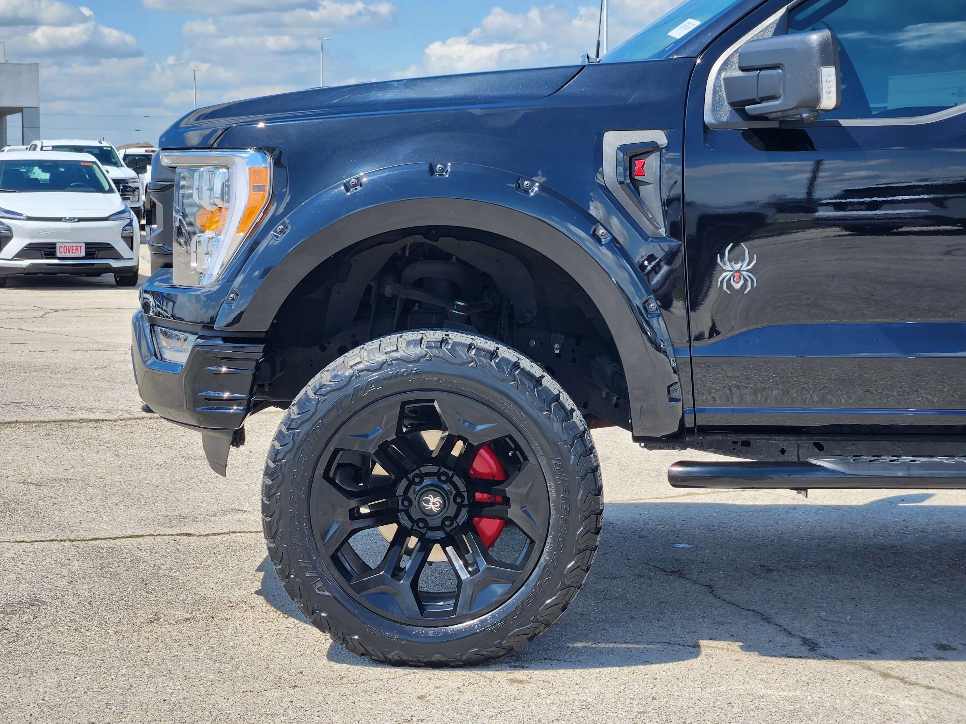 Used 2023 Black Ford XLT Black Widow Edition image 9