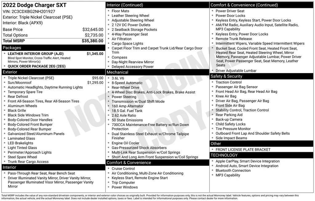 Used 2022 Silver Dodge SXT image 17