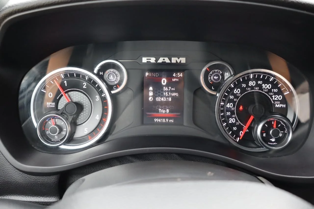 Used 2024 Bright White Clear Coat Ram Big Horn image 15