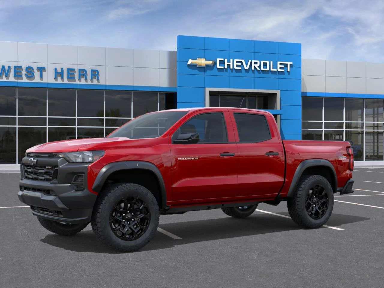 New 2026 Radiant Red Tintcoat Chevrolet Trail Boss image 2