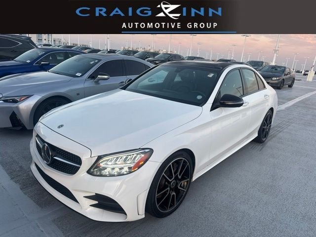 Used 2021 White Mercedes-Benz C 300 image 1