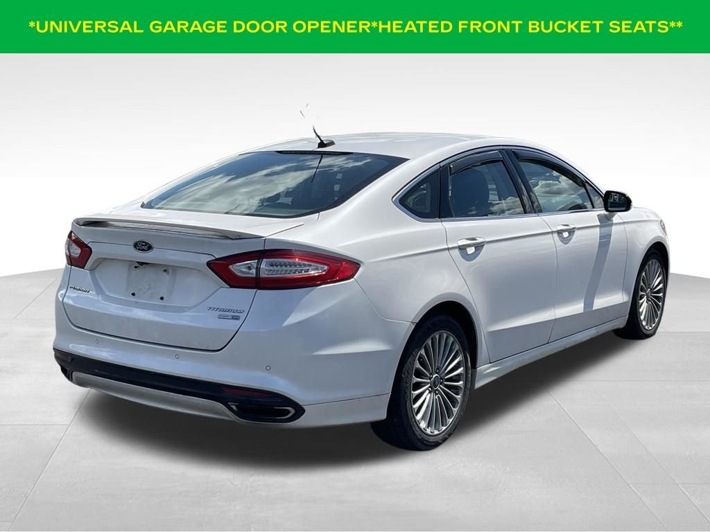 Used 2013 White Platinum Clearcoat Metallic Ford Titanium image 7