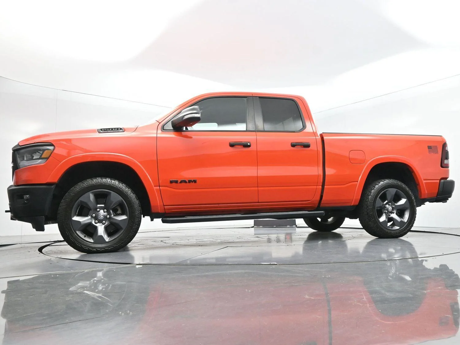 Used 2021 Spitfire Orange Clearcoat Ram Big Horn image 49